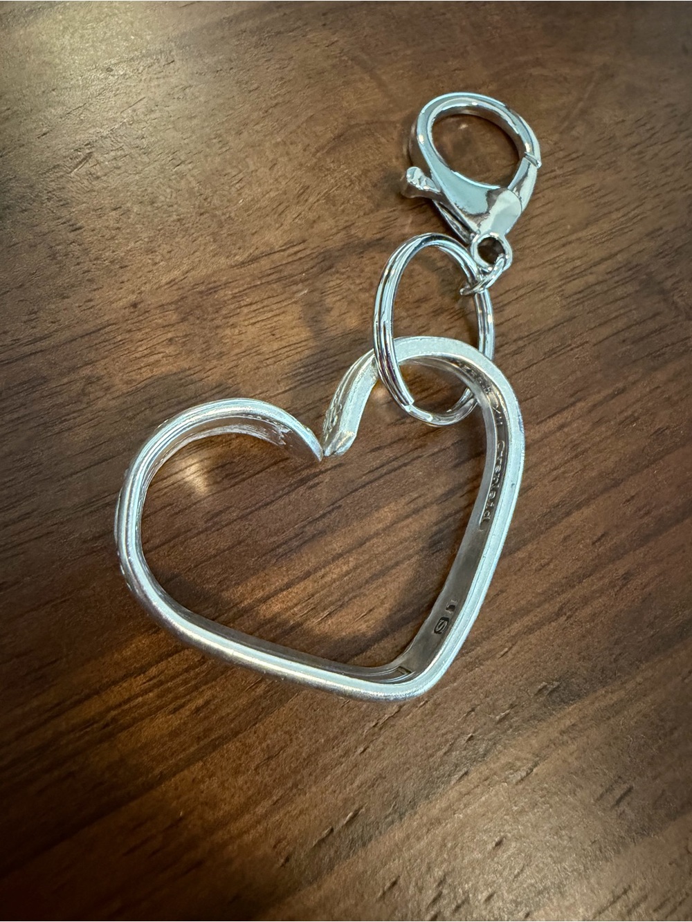 Heart Silverware Purse Charm/Keychain